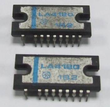 LA 4120 CIRCUITO INTEGRATO ORIGINALE JAPAN LA4120 LA 4120 CIRCUITO INTEGRATO ORIGINALE JAPAN LA4120